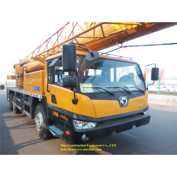 XCMG Truck Crane QY25K II With Engine 213KW Euro III Fully Extended Boom 34.2m