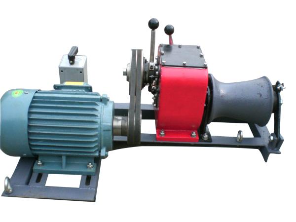 8KN 1 Ton Electric Cable Pulling Winch Steel Electric Cable Winch Puller