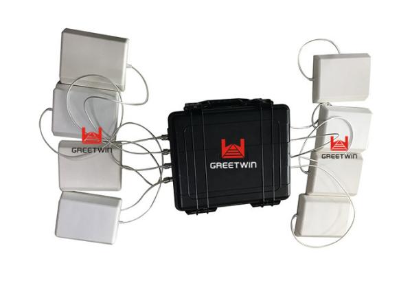 8 Bands Prison Drone Jammer GPS, WIFI, Cell phone Signal Jammer Shield 150m 65W