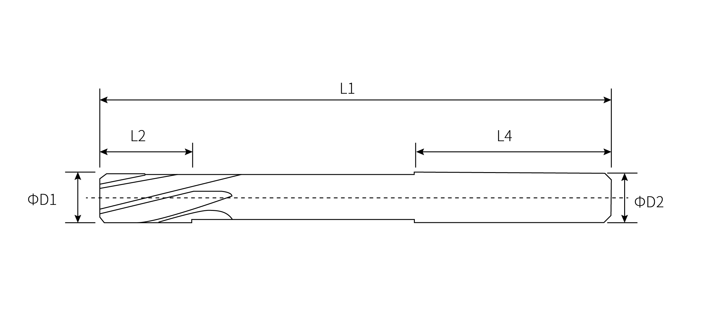 Left-hand Reamer