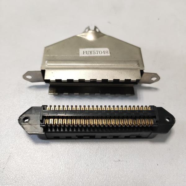 180 o campeão 25 do passo da tampa 2.16mm do metal do grau emparelha a maneira dos conectores 50 de TYCO ampère da tomada masculina