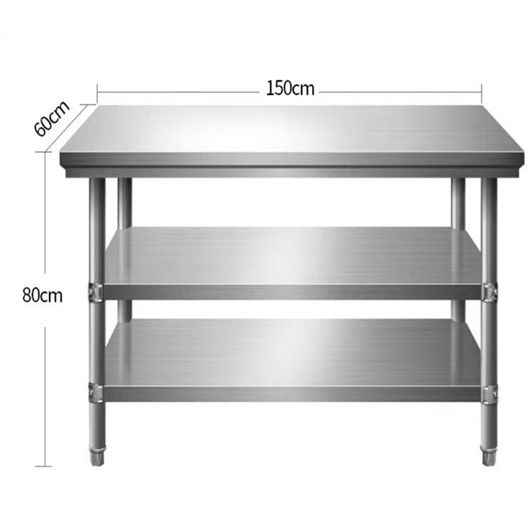 Modern Stainless Steel Sink Bench Industrial Grade Stainless Steel Wash Station Customized