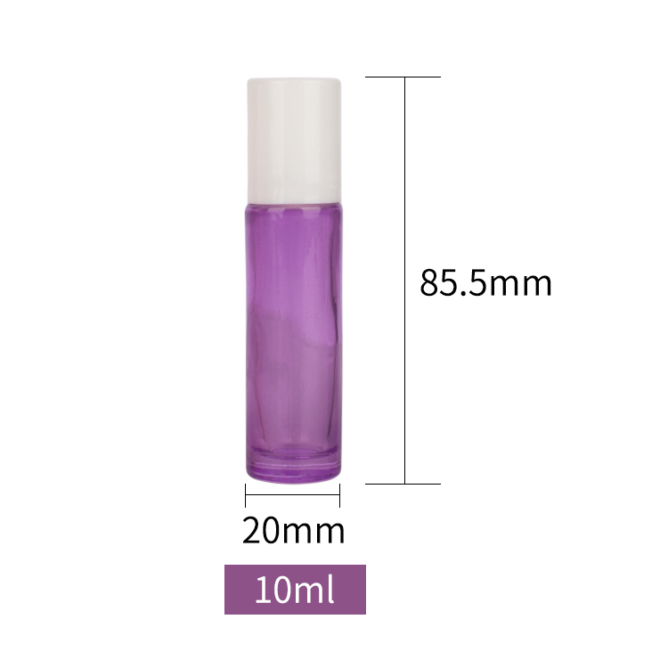 бутылка Skincare стекла контейнеров 5ml 10ml 15ml косметическая упаковывая белая