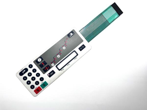 Tactile Keypad Membrane Switch Keypad Dome Switch Hygienic Customizable 0603 LED