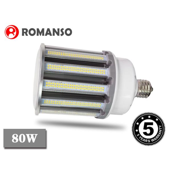 Dustproof IP64 Epistar LED Corn Lamp E40 SMD 2835 Industrial Lighting