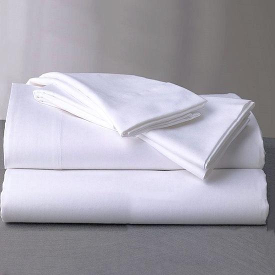 Breathable Soft Hotel Collection Bed Sheets Hotel Cotton Sheets