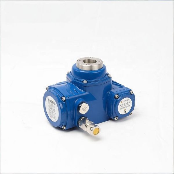 AC110V220V380VDC24V Compact Aluminum Alloy Electric Actuator Intelligent Explosion-proof Remote Control Function Precise Control