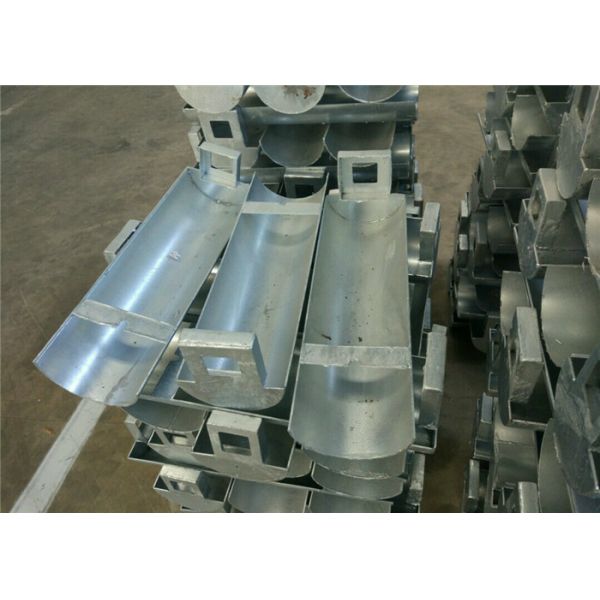 Waste Treatment Plant Compound Steel Grating Surface Glossy With Fish Tail