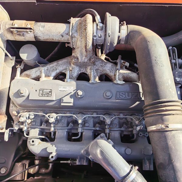 ZX200-3G Used Hitachi Excavators Original ISUZU Engine 0.9m3 Bucket Capacity 110KW