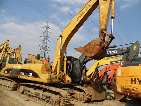 3278 Hours Used CAT Excavator , Crawle  Hydraulic Excavator 320C