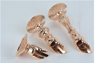 Corrosion Proof 19cm Height Rustic Metal Candle Holders