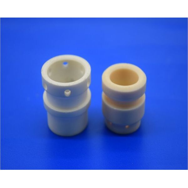 High Quality Industrial Heat Resistance Customized Zirconia Refractory Ceramic Tube 95% ZrO2