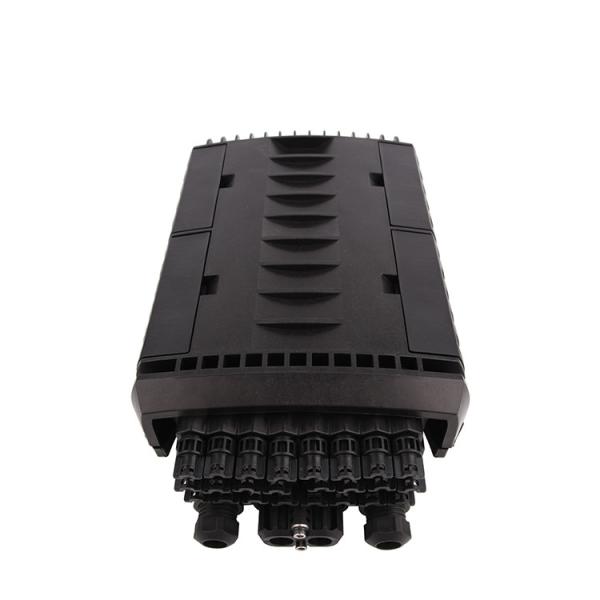 Boîte de réseau FTTH imperméable à l'eau IP68 extérieure à 24 ports Boîte de séparation de fibres optiques
