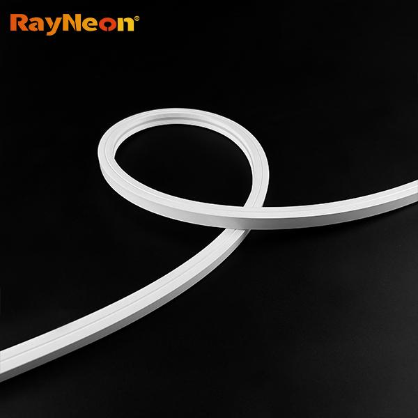Bandeau néon LED étanche flexible en silicone 12 * 12mm, lumières décoratives néon intérieur et extérieur