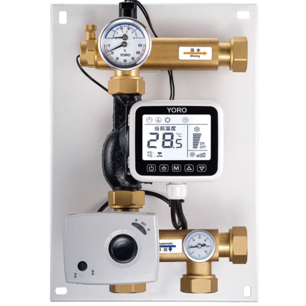8121 Linkable Water Mixing Center with Automated Manual Supply Ball Valve and Integrated Temperature Controllable Pump