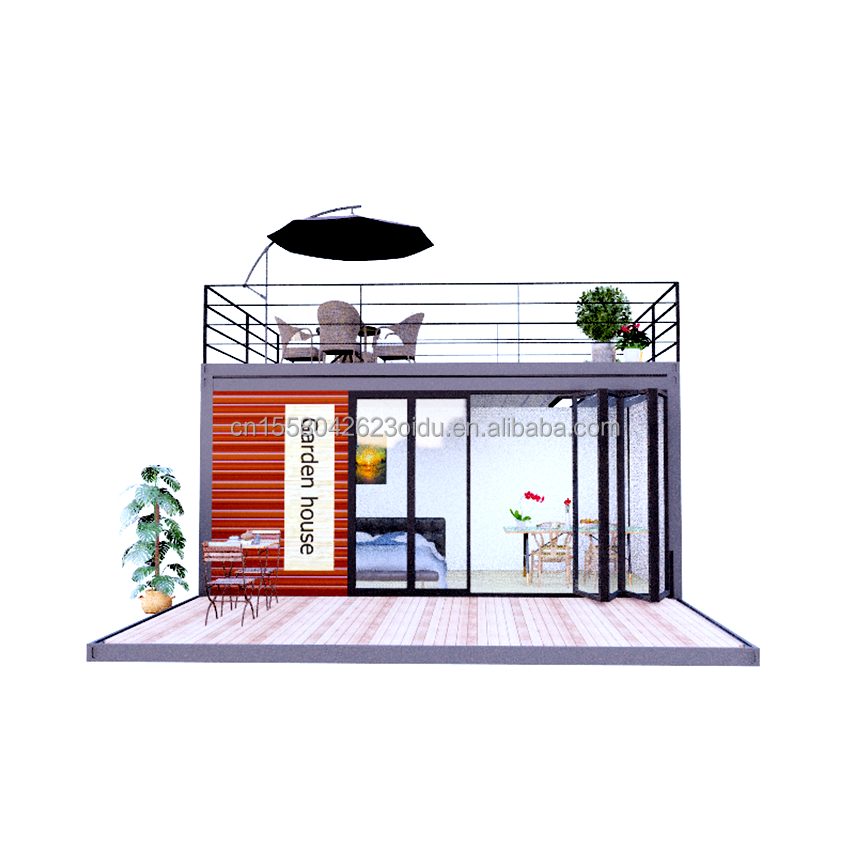 Casas de contenedores de lujo Apartamentos prefabricados modernos Villas y cabañas de madera