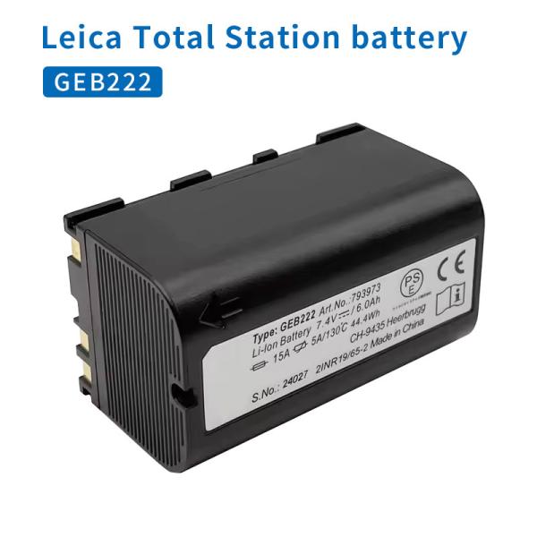GEB222 Battery For Leica Total Station GPS System ATX1200 1230 Piper 100 200 Lases Survey Instruments Rechargeable Battery