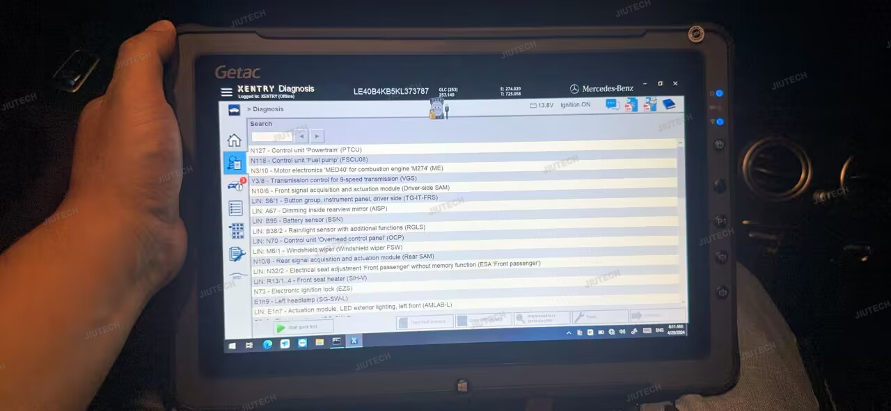 OEM MB Star C6 DoIP мультиплексер с XENTRY DAS Zenzefi DTS Vediamo EPC WIS Диагностический инструмент для грузовика / автомобиля Такой же, как оригинальный SD C6