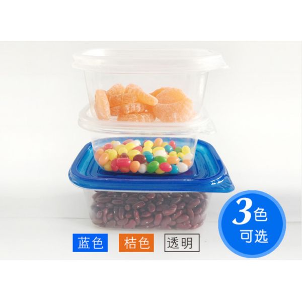 Kitchen Disposable Plastic Containers With Lids , Disposable Take Away Food Containers