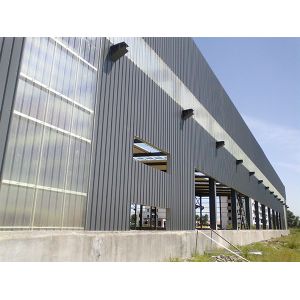 Hot Dipped Galvanized Steel Structure Factory Q355B Steel Frame Construction