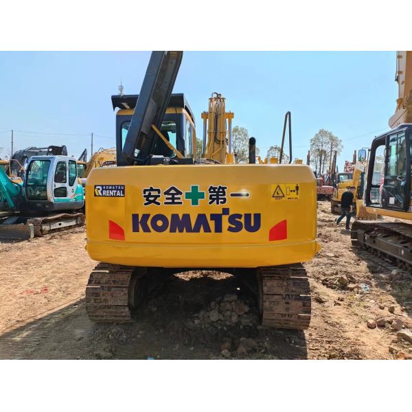 Использованный экскаватор Komatsu PC130 Hydraulic Crawler Excavator 2021 13 тонн 0,64 м3 ведро