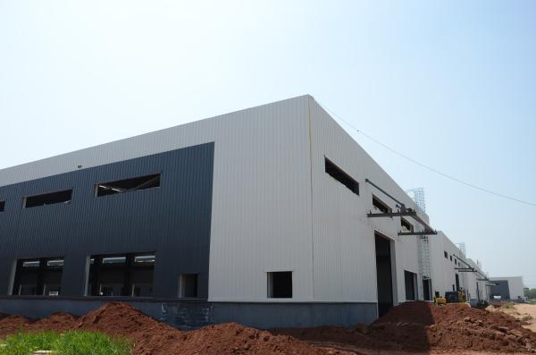 Metal Industrial Structural Steel Framed Agricultural Buildings Construction Warehouse Storage