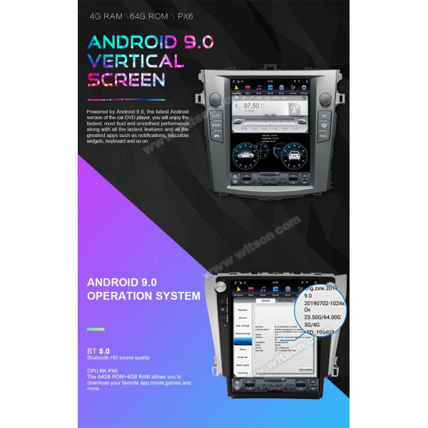 12,1» экранов андроида Tesla экрана вертикальных для стерео 2011-2016 мультимедиа автомобиля сплавливания MK5 Mondeo