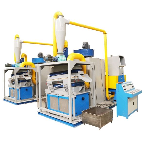 Copper Wire Recycling Plant Scrap Cable Wire Cutting Machine Plastic And Copper Separator