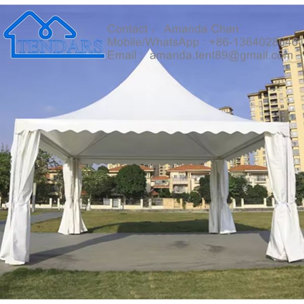 Outdoor PVC Cover Canopy Aluminium Exhibition Pagoda Tents For Wedding Party,Trade Show And So Event Marquee Tent
