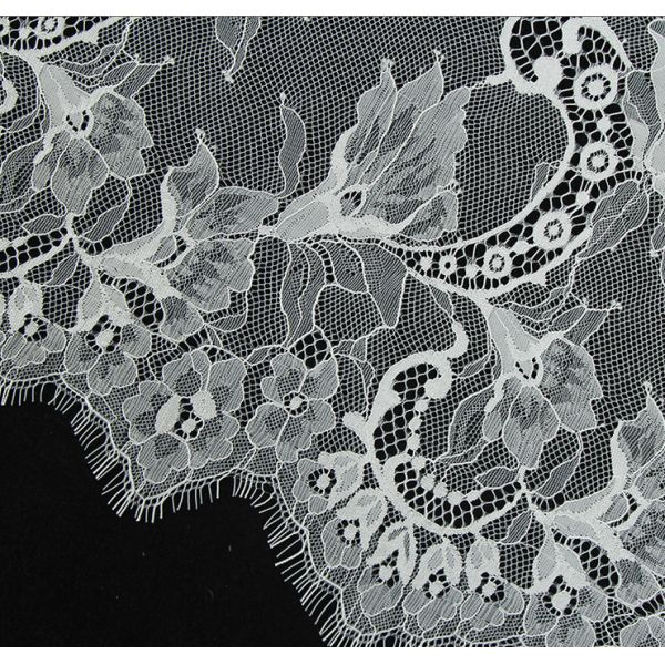 Green Environmental Protection  Eyelash Lace Fabric  for Wedding Dress