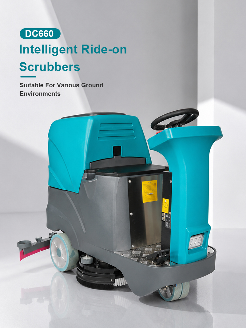 Industrial Ride on Floor Cleaning Machine Vinyl Epoxy Marble Tile Commercial Floor Cleaning Washing Machine