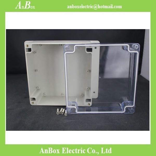 160*160*90mm wall mount OEM & ODM electrical outdoor plastic enclosure with clear lid