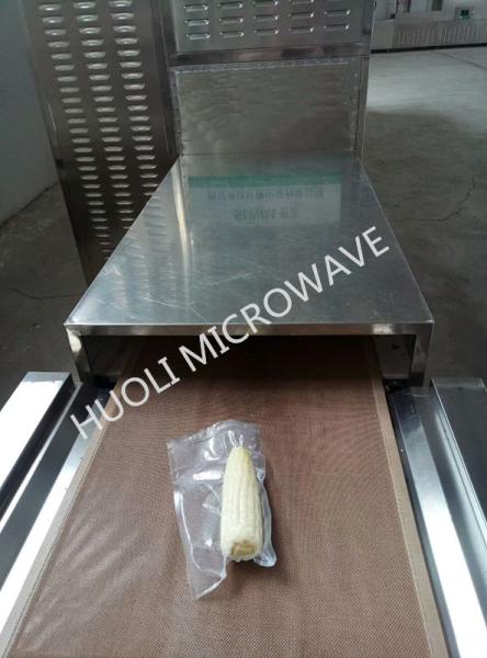 Industrial Microwave Heating Food Sterilization Equipment For Hotel , Fast Food , Snacks