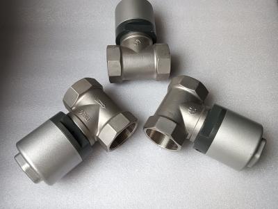 Customization Pneumatic Shut Off Valve 304 Stainless Steel Prevents Rust