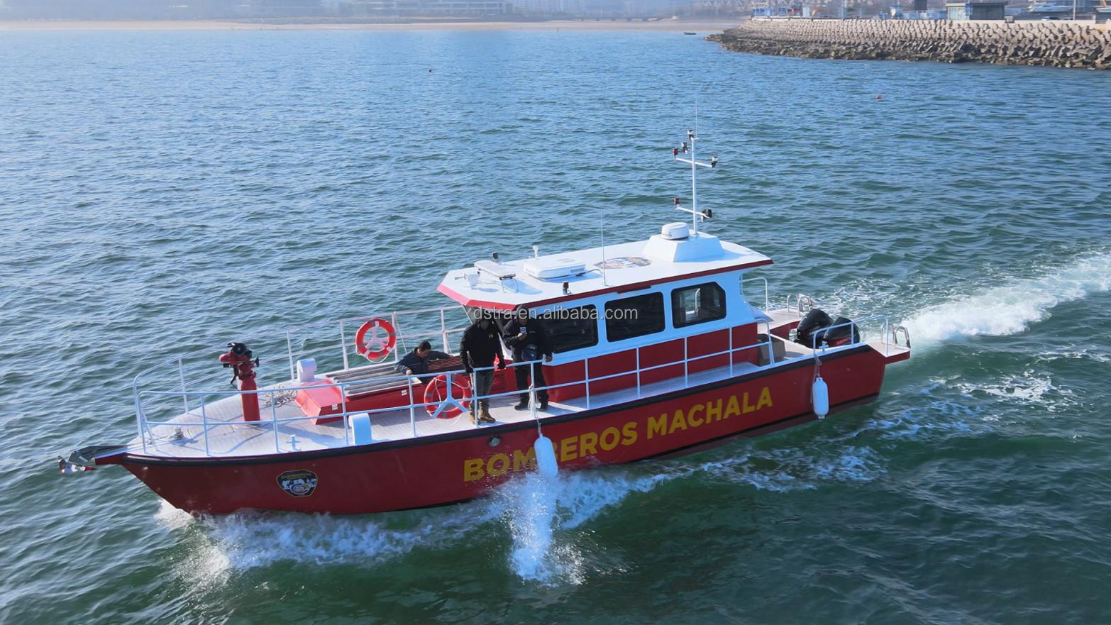High Efficiency 13.25 m Aluminum Fireboat