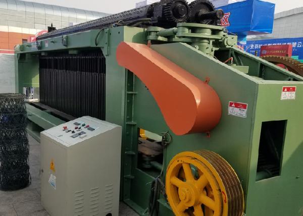 Hexagonal Reverse 150m/H Gabion Wire Mesh Machine Heavy Duty
