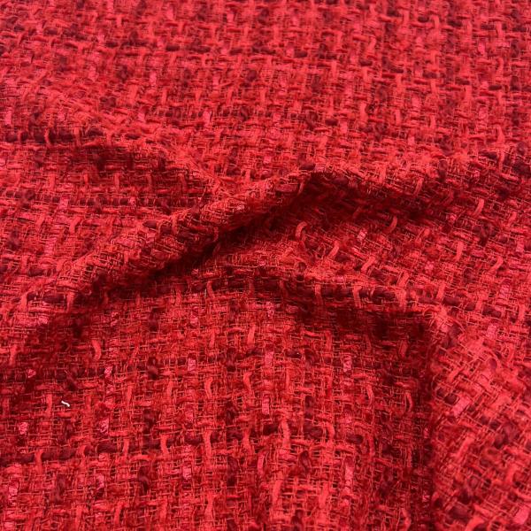 UV Resistant Medium Weight Tweed Cotton Fabric 100% Polyester 152CM 304GSM S08-058