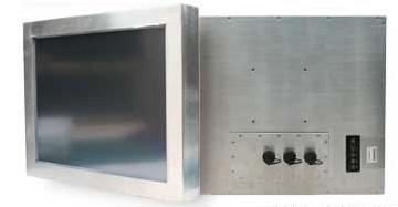 PC de aço inoxidável completo 10,1” - 24 do painel de HD IP66 brilho alto Resistive/de PCAP toque