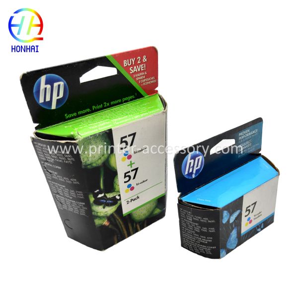 HP 57 C6657AA Оригинальный трехцветный картридж для HP DeskJet F4100 450 9600 PhotoSmart 100 7000
