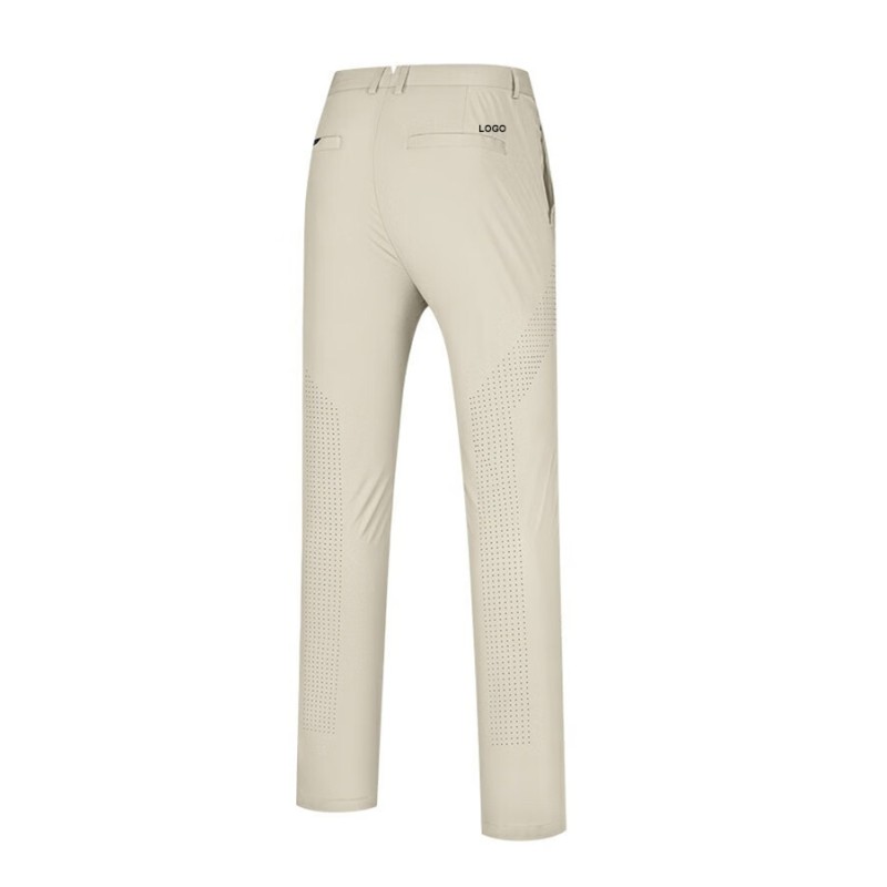OEM Custom Men's Stretch Breathable Golf Long Pants Comfort Sports Trousers