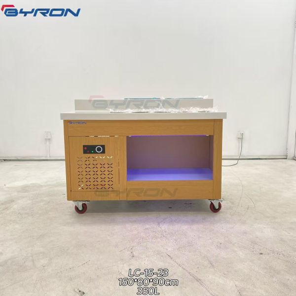 Condiment Hotpot Refrigerator Malatang Open Merchandiser Refrigerator