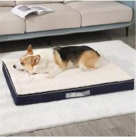 Modern Pet Camp Jumbo Bed Orthopedic Memory Foam Washable Removable Cover For Large Small Pet