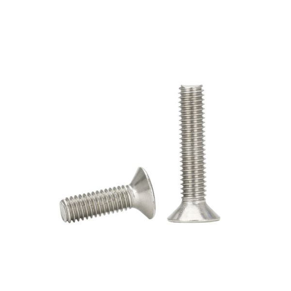 Изготовители крепежной детали 304 винта болта гнезда винта плоской головки нержавеющей стали шестиугольных