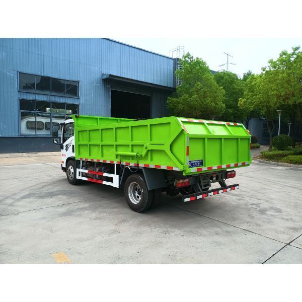 KATELI HTT5040ZXLCDW6 Enclosed Garbage Truck with Euro VI Emission Fully Sealed Cargo Box and Hydraulic Rear Dumping for Urban Sanitation