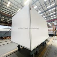 10ft FRP Alumínio ISUZU Caminhão Chassis Caixa de refrigeração Corpo Com Envio embalado