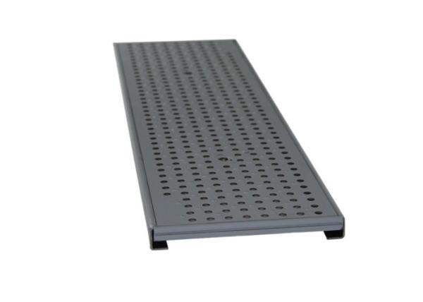 No Noise Stainless Steel Trench Drains , Stainless Steel Stormwater Grates Low Power Consumption