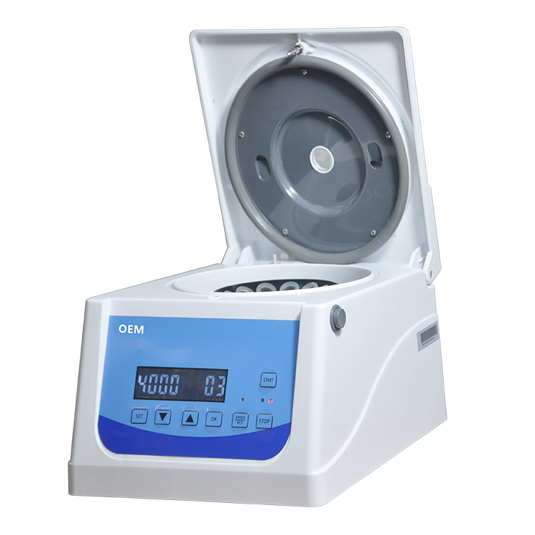 Economic Desktop 4000rpm Lab Centrifuge TD4D 2200xg Compact Size for Small Laboratory and Blood Testing