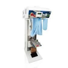 220 Volt Steam Jeans Press Machine Vertical 0.4-0.6MPa