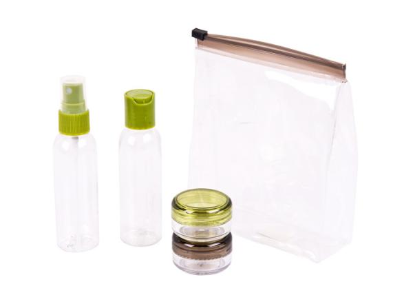 Well - Organized Airline Amenity Kits Travel Cosmetic Containers With Soft PVC Bag