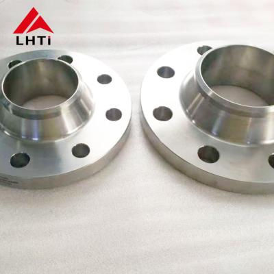 Flange personalizada do pescoço da solda, flange do titânio do forjamento da extremidade de Gr2 Gr9